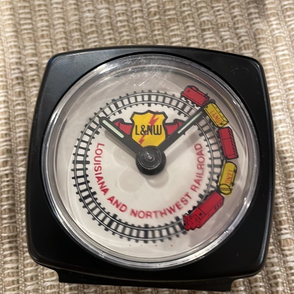 Louisiana & Northwest Railroad Travel Alarm Clock - Picture 2 of 7